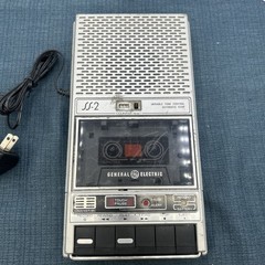 Vintage GE Silhouette-2 Cassette Tape Recorder 3-5154 A SS-2 General Electric