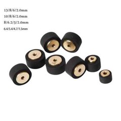 4PCS/SET 13*8*6 / 6.5*4.7*2 Pinch Roller Tape Recorder Cassette Belt for SONY