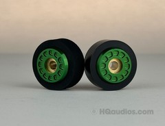 Pair of Pioneer RT-707/701 Pinch Rollers – Precision Replacement –Green–1Yr WRT