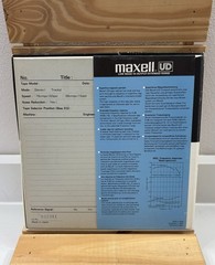 Maxell UD 35-180 Sound Recording Tape New Open Box Low Noise-High Output
