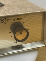Vintage V-M Voice of Music 1450 Tube Mono Amplifier Powers On Phono Mic EL84