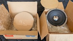 Vintage Pair JBL D-208 Loud Speakers 8 Ohms