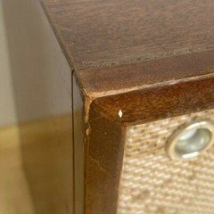 Vintage Mid Century Tube FM AM Radio Panasonic 782B Tweed *Video In Description*