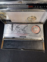 VINTAGE ZENITH ROYAL 3000-1 TRANS-OCEANIC TRANSISTOR RADIO For Parts