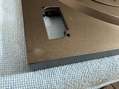 Pioneer PL-255 PL-115D Vintage Turntable parts Original Top plate