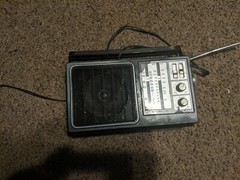 WORKS – General Electric WB/AM/FM Radio Model 7-2945A