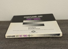 Maxell Sound Recording Reel to Reel Tape UD 35-180 Low Noise Hi-Output UNTESTED