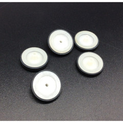 5Pcs 10*2*2mm Idle Wheel Deck Belt Loop Idler Rubber Ring Cassette Deck for Akai
