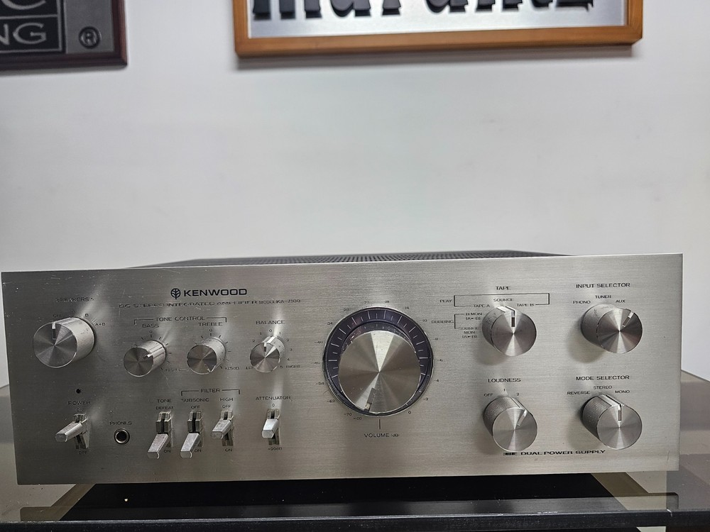 Kenwood KA-7100 Vintage Amplifier Serviced Operational