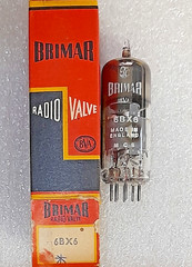 6BX6 (EF80) Brimar Vacuum Tube, TV-7D Tested – will combine shipping