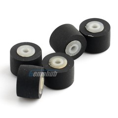 5PCS 9x7x6x1.5mm Tape Recorder Pinch Roller Wheel Rubber Pressure Belt Pulleys