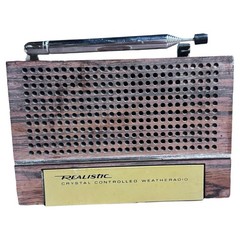 Realistic Crystal Controlled Weatheradio Weather Radio 12-152 VTG Electronic Rep