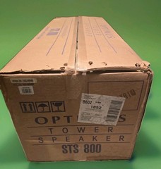 Optimus STS 800 Tower Speaker New Sealed Vintage Cat # 40-4068 (Qty 2 Available)