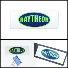 RAYTHEON logo badge Sticker Decal waterproof 108mm(4.25&Prime;)X40mm(1.57&Prime;)