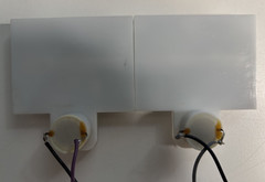 TANDBERG TD20A VU METERS – PAIR, MINT CONDITION.