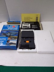 Kraco Cassette Adaptor For 8 Track Tape Player Original Box And Paper