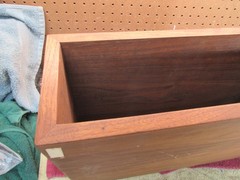 Vintage Stereo Radio Hi-Fi Wood Cabinet Mcintosh Fisher Scott 17&Prime;x4.5&Prime;