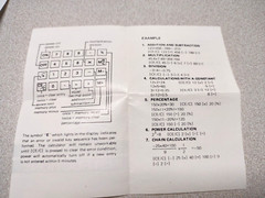 VTG Compex LC126 Solar Credit Card Size Calculator w/Case & Instructions Taiwan