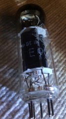 (2) Tube E90CC Telefunken Akin to E80CC E92CC 6211 Duo Triode Long Box-Plate