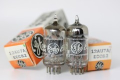 12AU7A ECC82 6189 NOS GE MATCHED-PAIR Symmetric Balance TUBES FREE-SHIP/DELIVERY