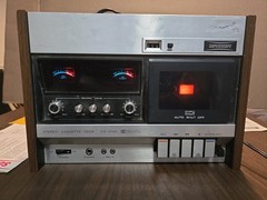Vintage Superscope Cassette Deck Stereo System with Dolby CD-302 A Working