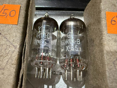 2x 6J1P-E ( 6AK5 EF95 6F32 6J1 ) MATCHED PAIR #1 (NEW BOXED 1965) Little Dot Amp