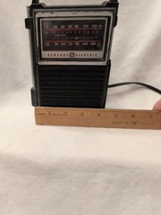 Vtg GE Portable Radio AM/FM Model 7-2800B Two Way Power General Electric