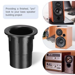 40mm x 55mm Speaker Port Tube Subwoofer Tube Bass Woofer Box 2pcs