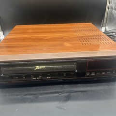 Zenith Vintage VCR VHS Player VRE205 Working No Remote Brown Wood Grain Tested/W