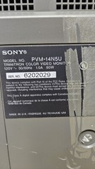 Sony PVM-14N5U Trinitron 14&Prime; Color Video Monitor CRT Vintage Gaming – Tested!