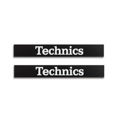 Technics Turntable SP10 Aluminum Logo Badge 54mm(2.125&Prime;)X7.9mm(0.3125&Prime;)