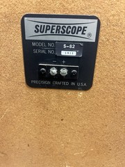 Superscope Wood S-28 Speakers