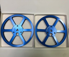 One Pair 7 » Silver Pioneer Tape Reel For PR-100 PR-85 RT-909 707 tape recorder