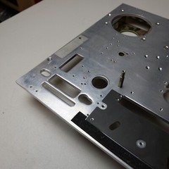 Otari MX5050 BII2 Reel to Reel – Front Deck Body Metal Plate Base Assembly