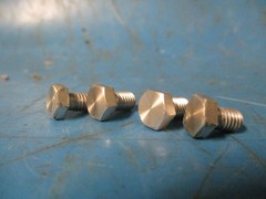 Marantz faceplate bolt, Lot of four