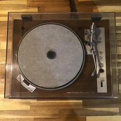 Pioneer XL-1550 Record Player Consumer Electronic Hobby Music Home Audio Brown