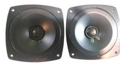NOS Peerless 4&Prime; Midrange Speakers Pair From 1997 Polypropylene Cone