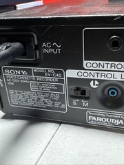 Sony EV-C40 8mm VCR Video8 Editing Player Video Cassette Recorder PARTS Read