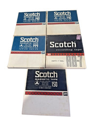 Scotch 150 140 144 RB-7 7&Prime; Recording Magnetic Tape Reel to Reel Unknown Content