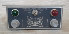 Vintage Comco 700-VCU Radio Voice Control Unit, Squelch, Volume, Coral Gables FL