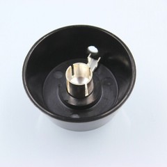 Amptata 10pcs Tube Black Cap 807 310 6146B WE310A 310B Vacuum Tube Grid Plate