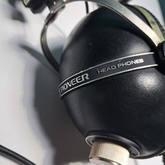 Vintage 70s Pioneer Stereo Headphones SE-405 Japan Untested