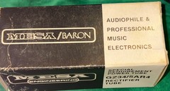 GZ34/5AR4 Mesa Baron Copper Plates Halo Getter Tube Strong Rectifier NOS Rare