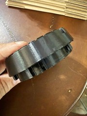 1 PAIR of NAB HUB ADAPTERS REEL TO REEL 3-D PRINTED