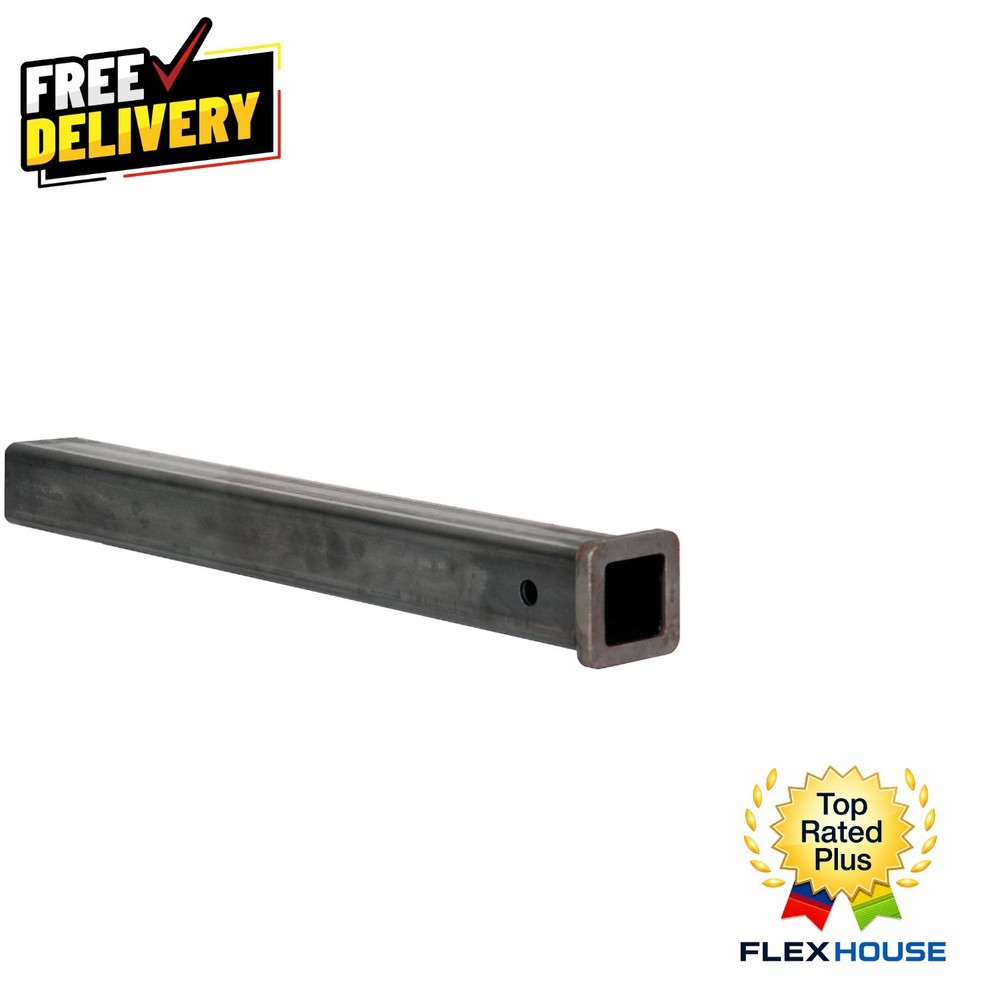 48 Inch 2” Receiver Tube—Heavy-Duty Carbon Steel with Versatile Fit