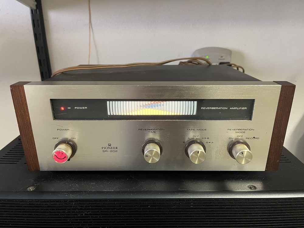 Pioneer SR-202 Stereo Reverberation Amplifier Vintage