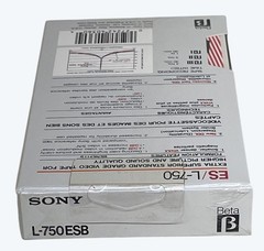 4 New Sealed Sony ES L-750 Dynamicron Beta Betamax Tapes