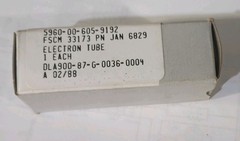 True NOS JAN 6829 Vintage General Electric Vacuum Tube/Valve NOS NIB USA