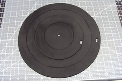 Yamaha Turntable Model P-30 Rubber Mat. Soft & Pliable. Tested Parting Out P-30
