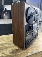 AKAI GX-280D-SS Reel to Reel Tape – Powers On – For Parts / Repair -READ!!!